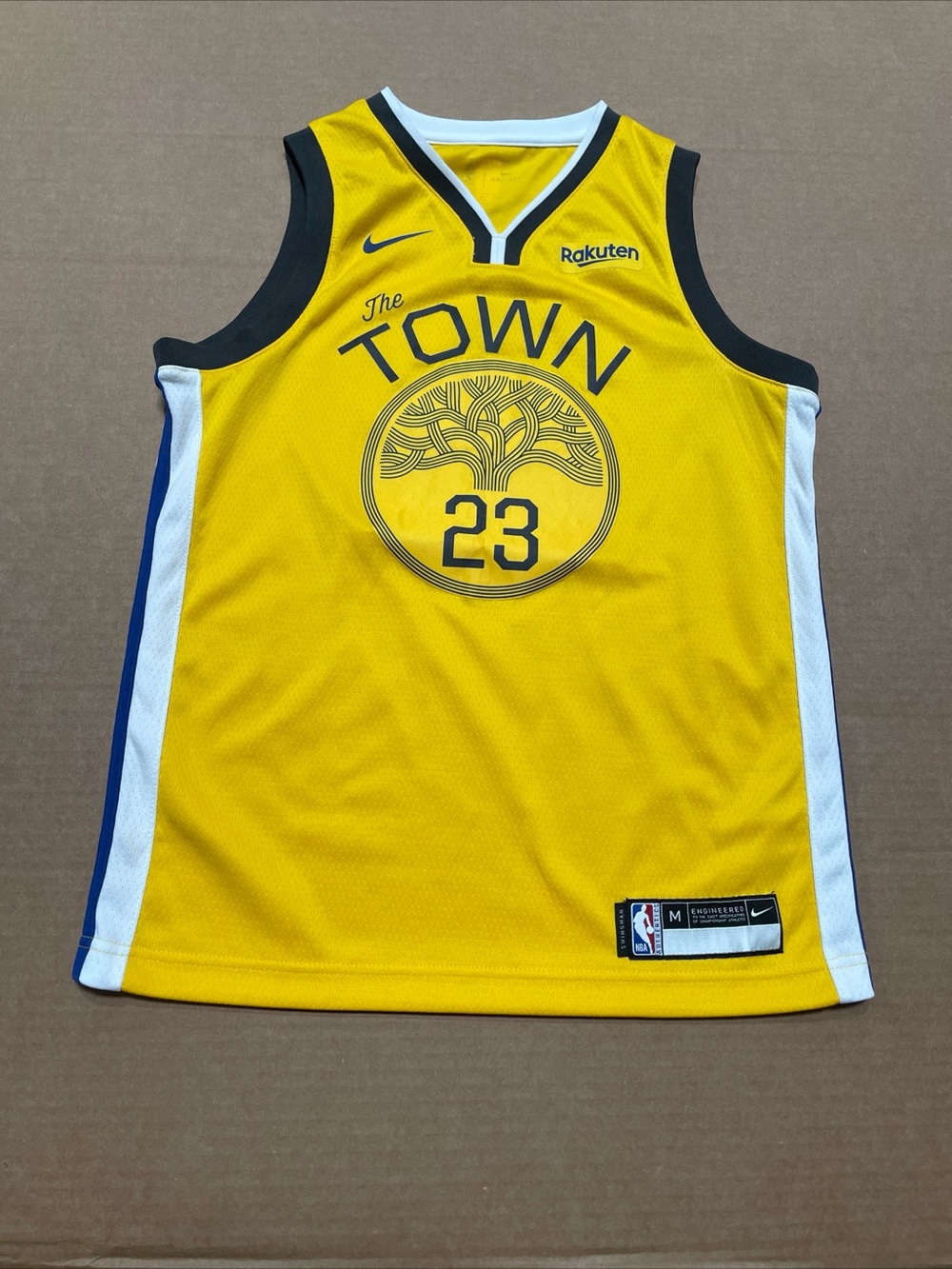 Nike Youth Golden State Warriors Draymond Green “The Town” Jersey M 10-12